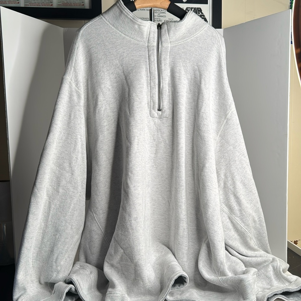Tommy Bahama Pullover 1/4 Zip Sweater size XXXL? - see details